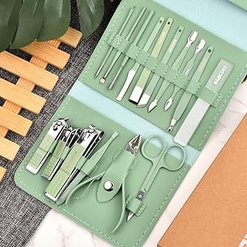 16pcs Stainless Steel Nail Cutter Tool Set