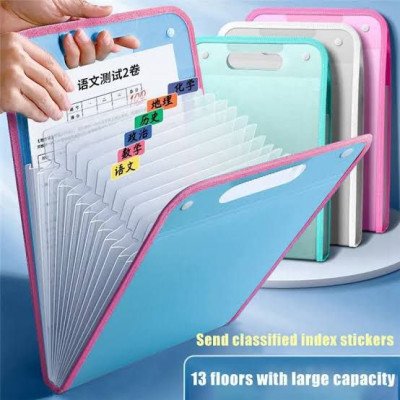 Smart Portable 13 Layer File Folder Bag