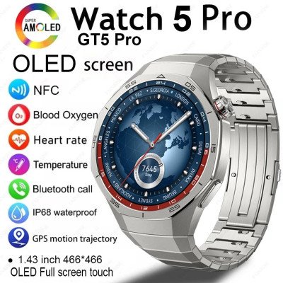 Smartwatch Haino Teko GT5 Pro -Silver